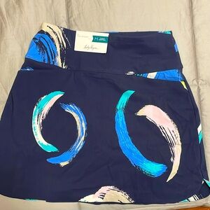 Lady Hagen pull-on skort. Size S blue